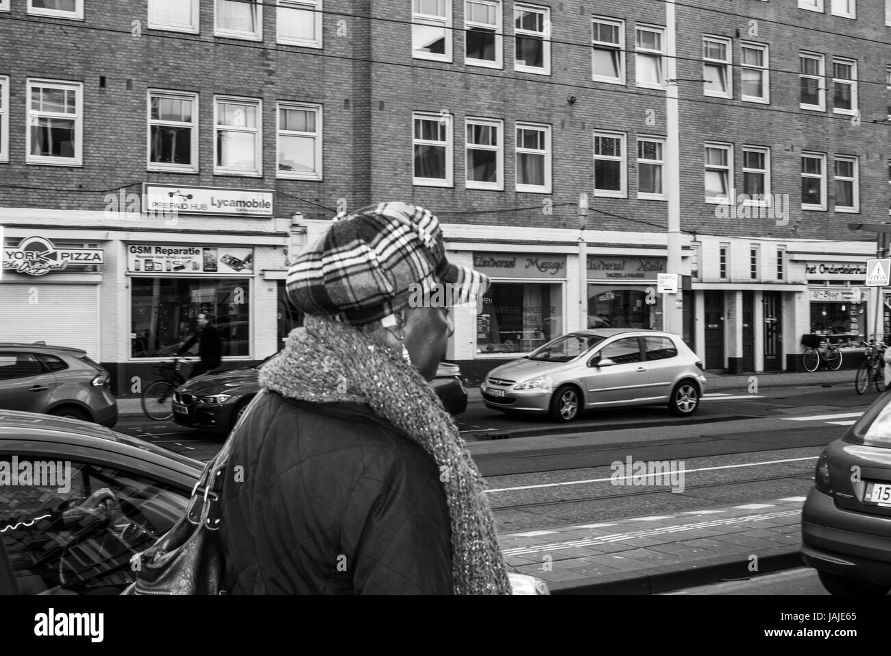 Amsterdam e l'altro lato Foto Stock
