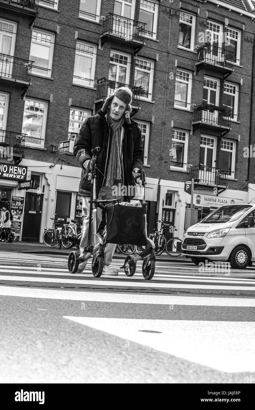 Amsterdam e l'altro lato Foto Stock