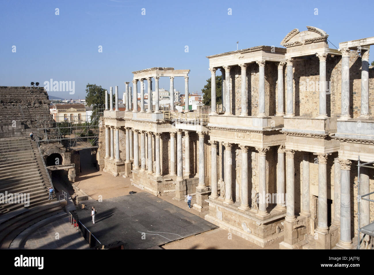 Spagna,Merida,teatro romano, Foto Stock