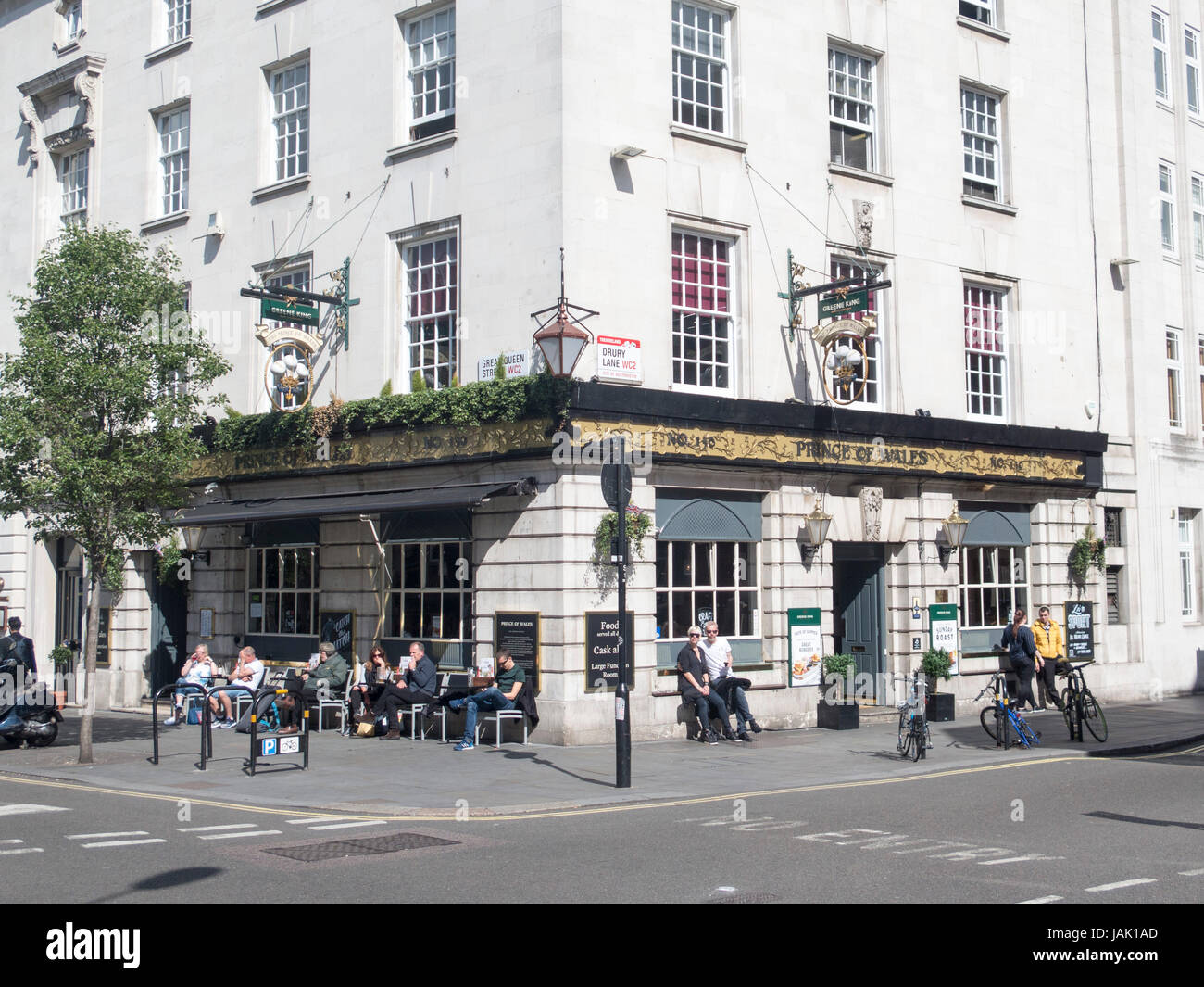 Il principe delle balene Pub; Drury Lane Foto Stock