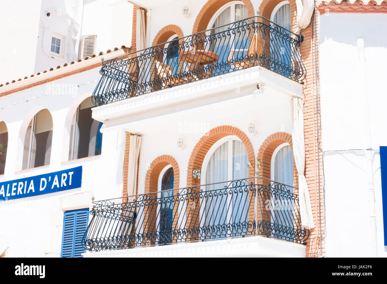 Sitges gay city beach estate Foto Stock