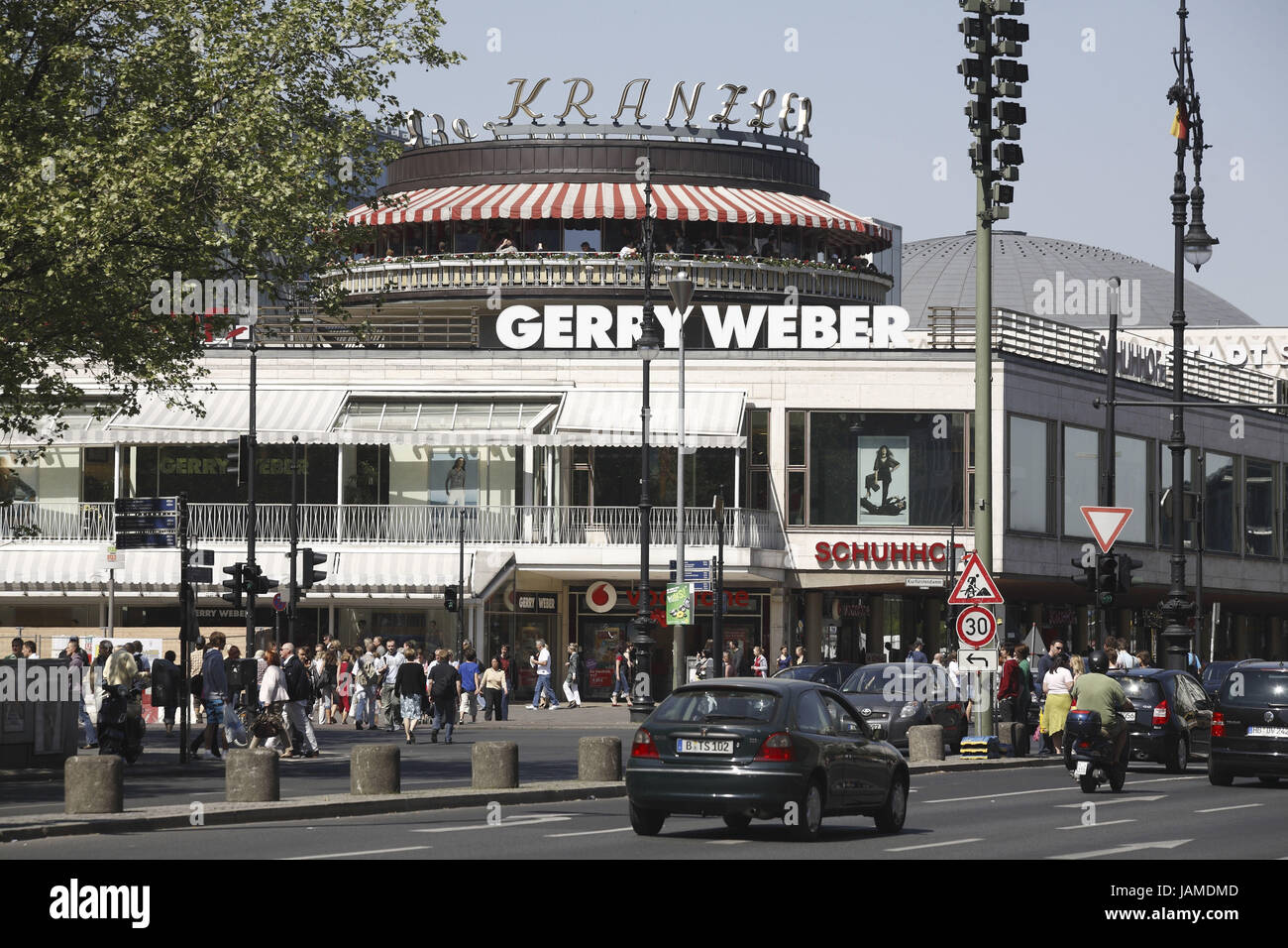 La germania,Berlino,Kurfürstendamm,nuovo Kranzler angolo, Foto Stock