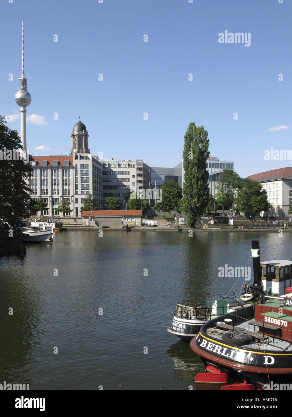 La germania,Berlino,Riva del Brandeburgo marzo, Foto Stock