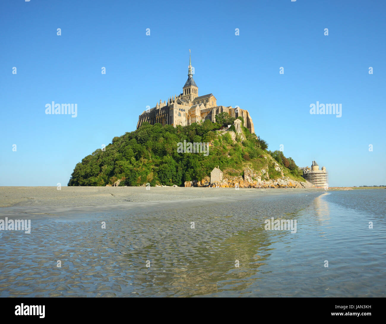 Mont Saint Michel Foto Stock