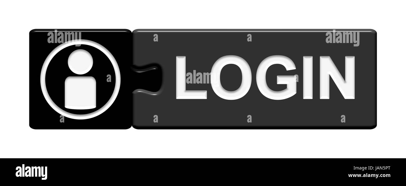 Computer protetto Foto Stock