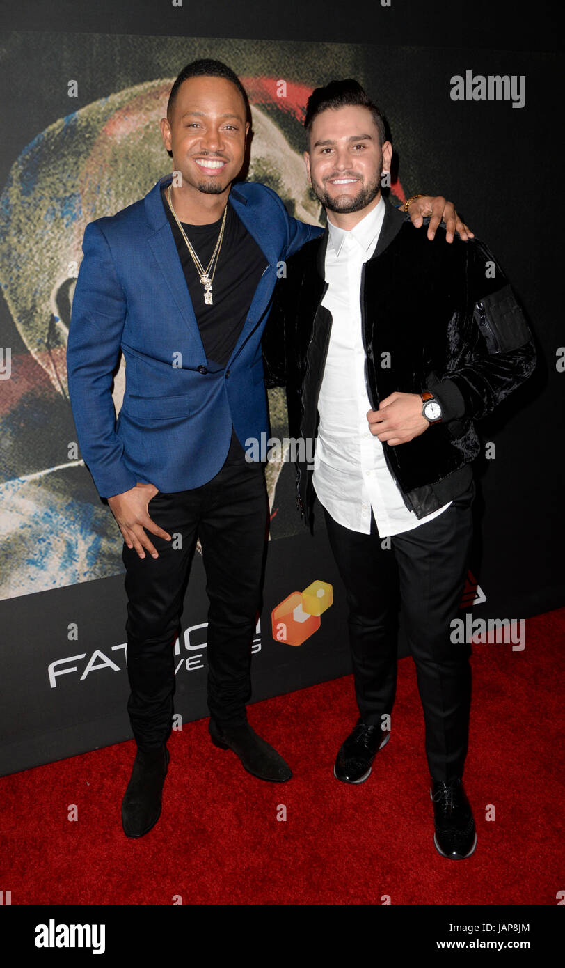Los Angeles, Stati Uniti d'America. 6 Giugno, 2017. Terrence Jenkins, Andrew Sandler alla premiere di rivettatura Entertainment " Chris Brown: Benvenuti nella mia vita" documentario in L.A. Credito: MediaPunch Inc/Alamy Live News Foto Stock