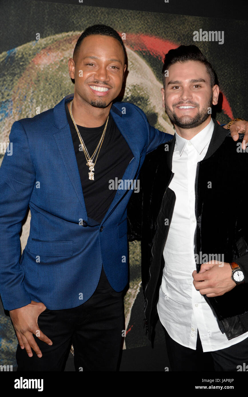 Los Angeles, Stati Uniti d'America. 6 Giugno, 2017. Terrence Jenkins, Andrew Sandler alla premiere di rivettatura Entertainment " Chris Brown: Benvenuti nella mia vita" documentario in L.A. Credito: MediaPunch Inc/Alamy Live News Foto Stock