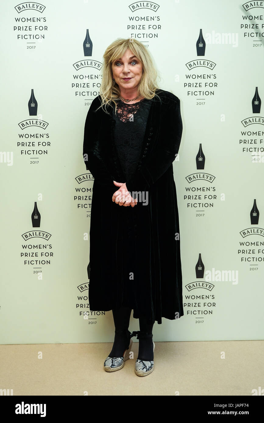 Londra, Regno Unito. Il 7 giugno, 2017. Helen Lederer assiste un photocall il Baileys premio per donne Fiction Awards 2017 presso la Royal Festival Hall, Southbank. tramite carta di credito: Vedere Li/Alamy Live News Foto Stock