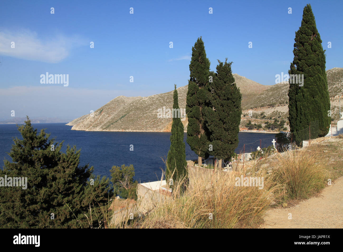 Grecia DODECANNESO, Symi, paesaggio, paesaggio, Foto Stock