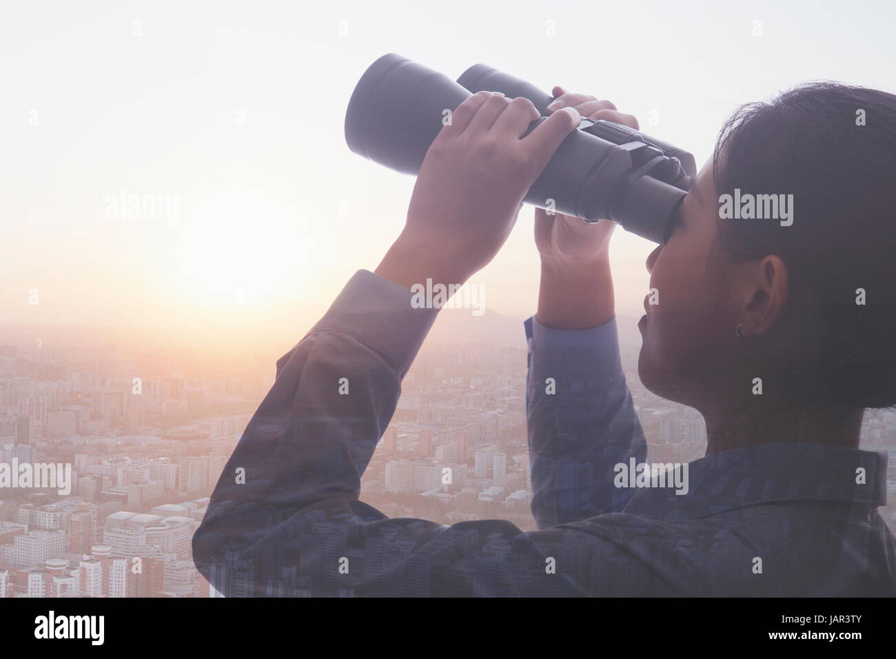 Deduzione di copia Foto Stock