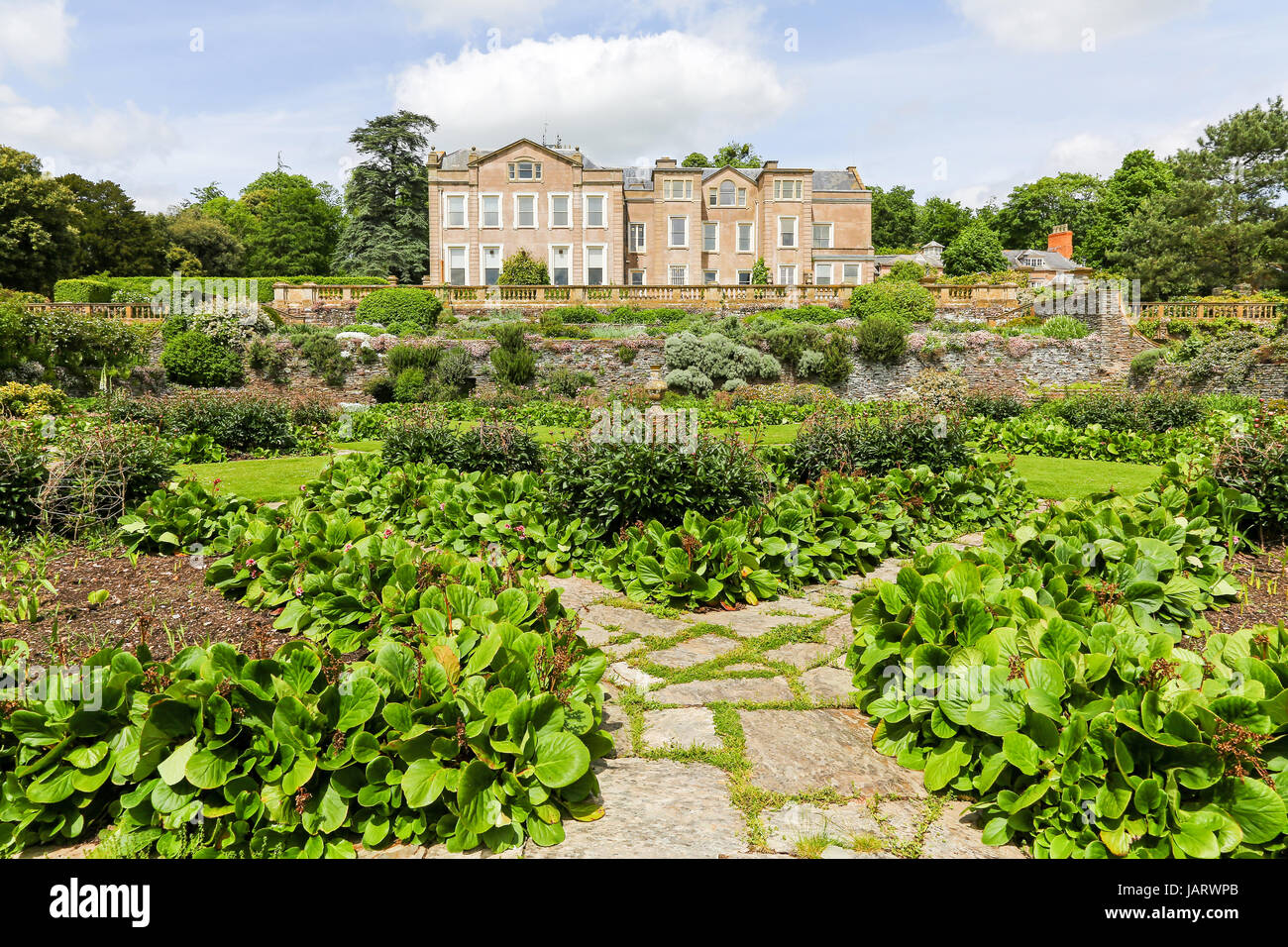Hestercombe House e Giardini West Monkton Cheddon Fitzpaine vicino a Taunton in Somerset, Inghilterra, Regno Unito Foto Stock