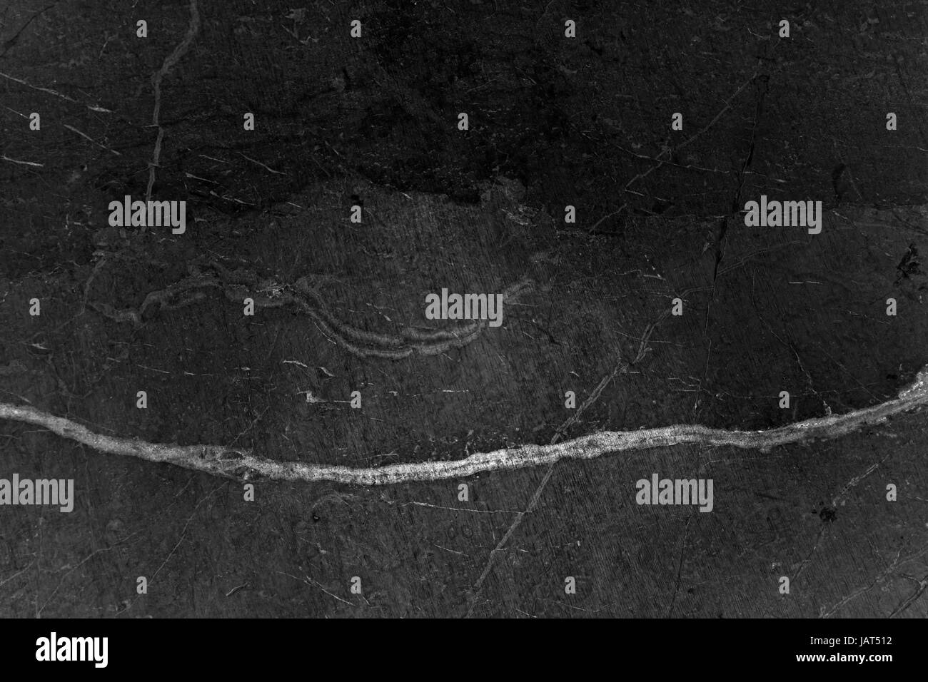 Marmo Nero lo sfondo di texture. Foto Stock