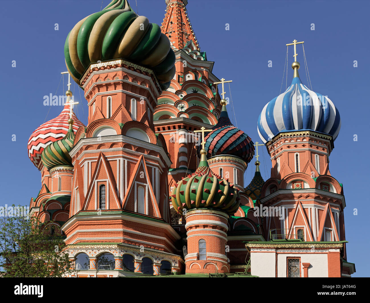 Cattedrale della Intersession, o la Cattedrale di Vasily Beata, Piazza Rossa di Mosca, Russia, Europa Foto Stock