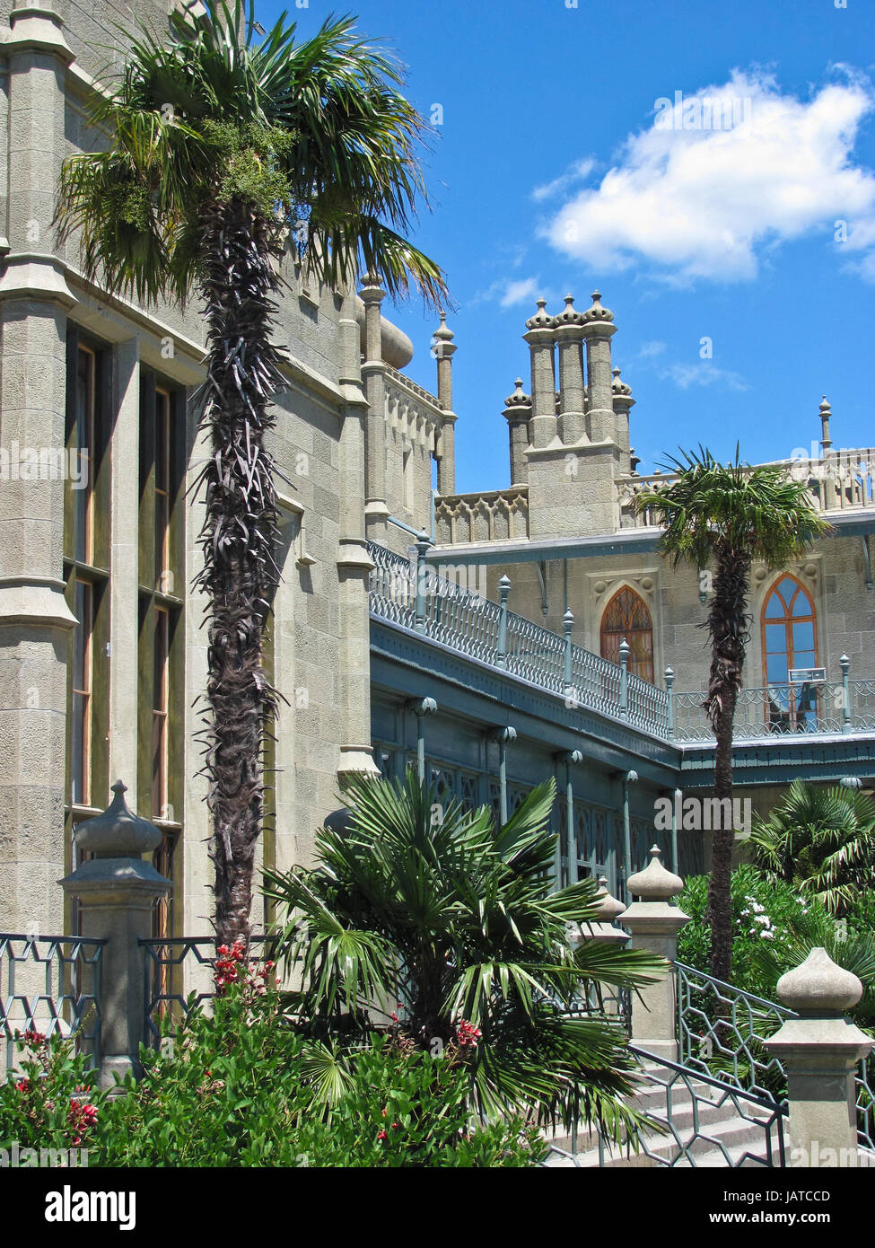 Vorontsov Palace in Crimea Foto Stock