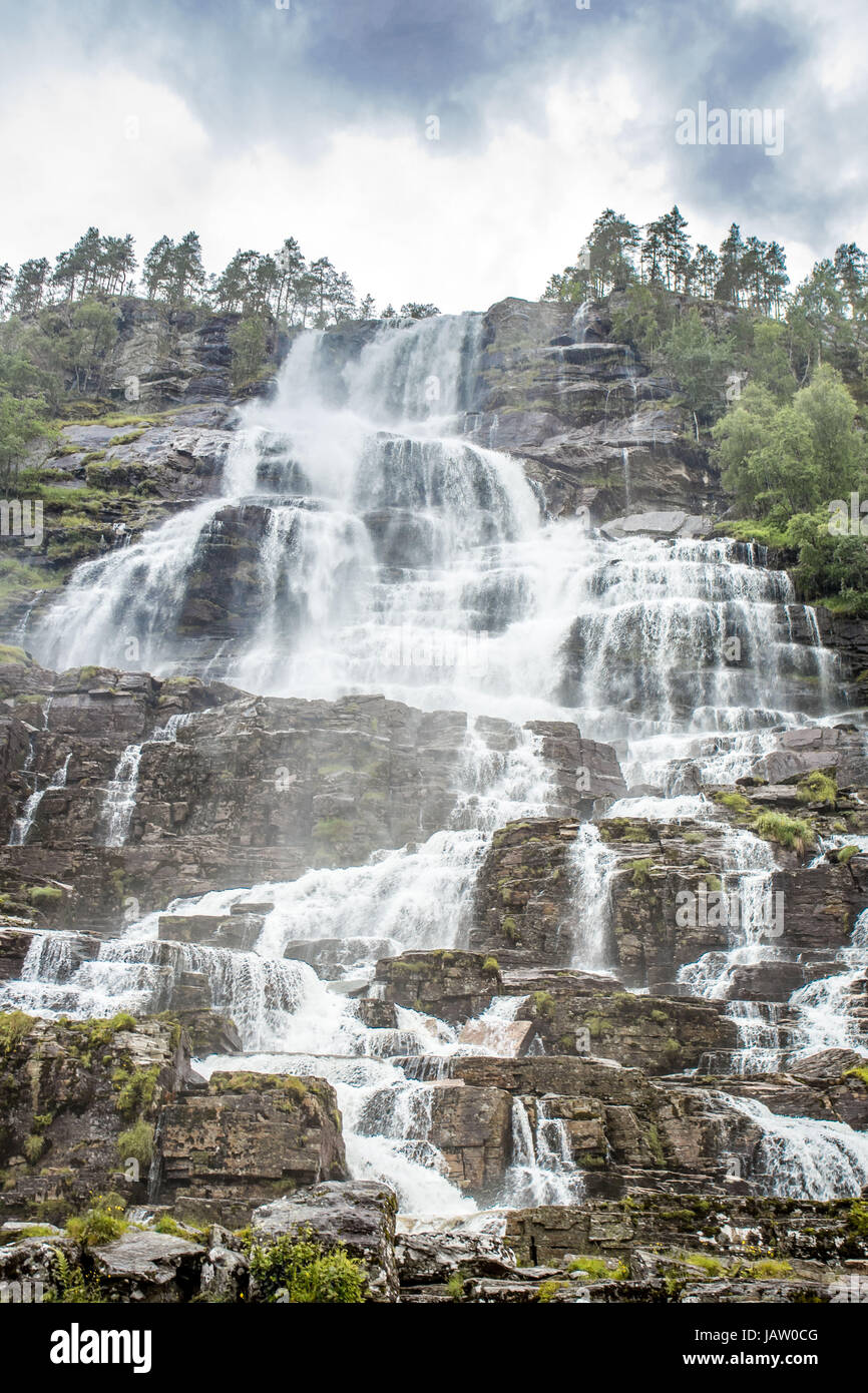 Cascata della Norvegia Foto Stock