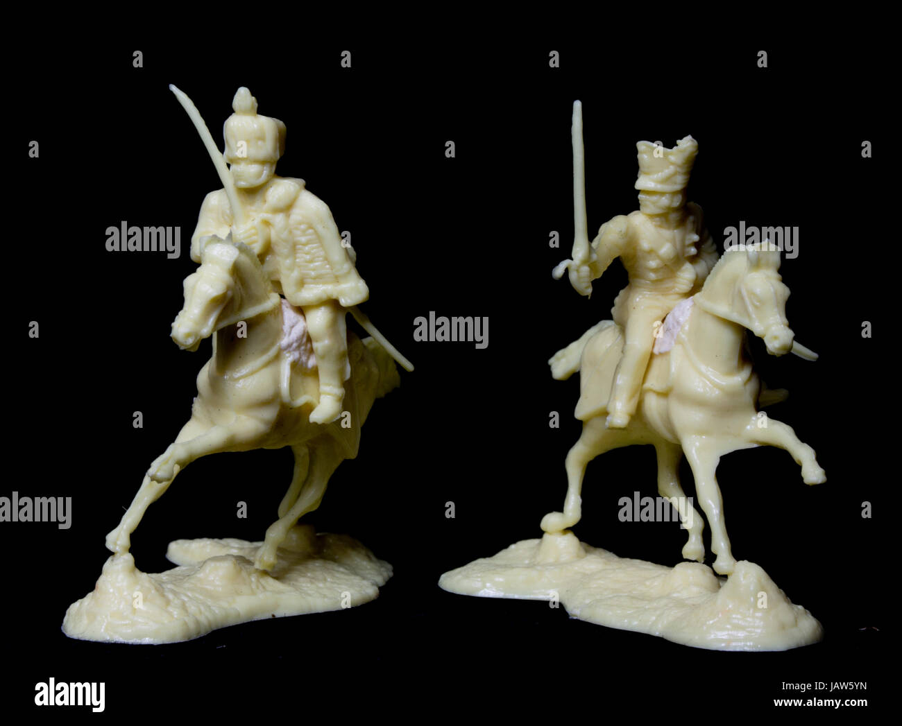 Raccolta di stagno e Vintage Toy Soldiers Foto Stock
