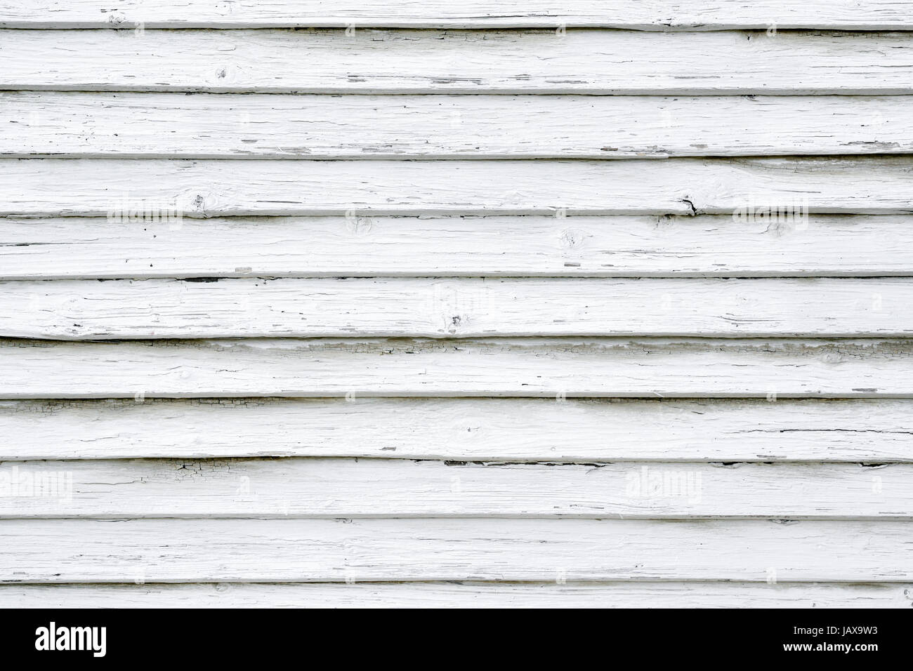 Bianco in legno rustico sfondo tavole Foto Stock