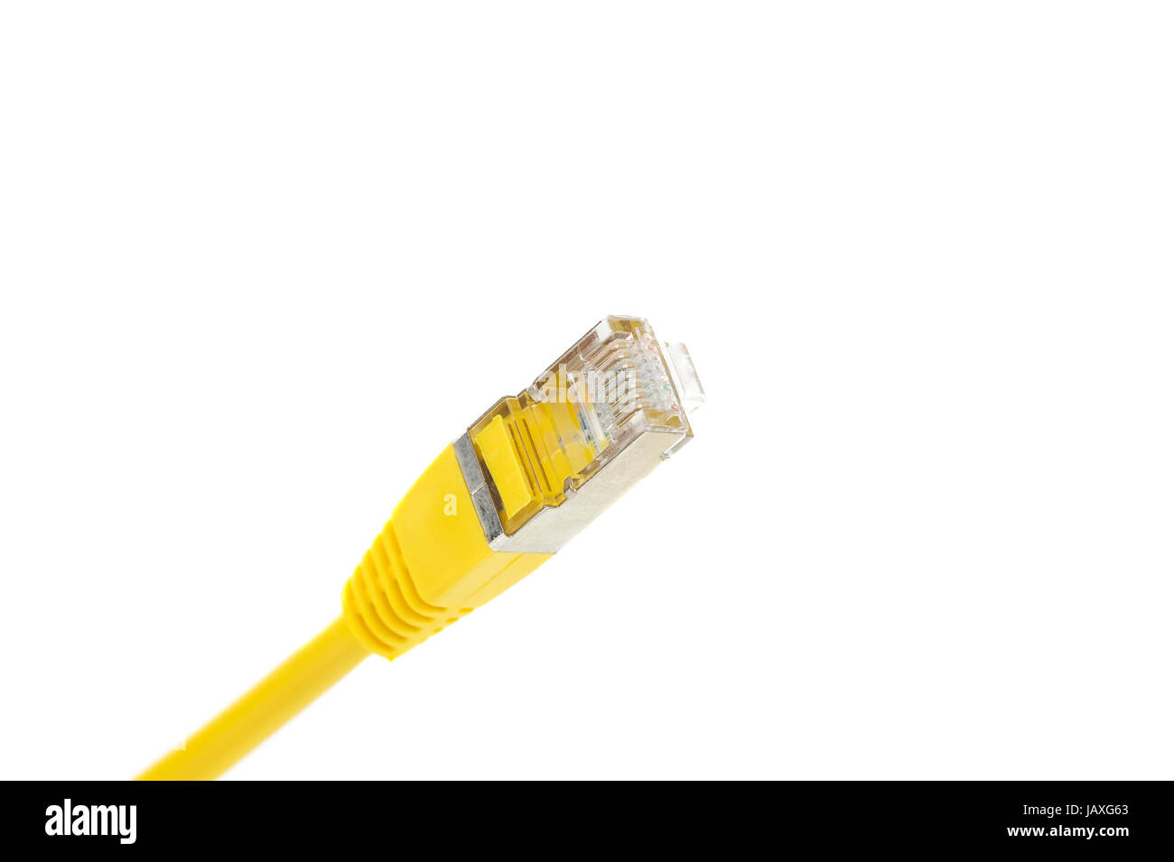 Rj 45 cavo Foto Stock