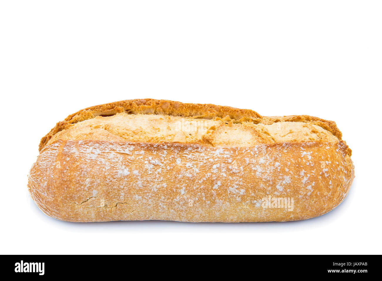 Filone di pane multigrain isolato su uno sfondo bianco Foto Stock