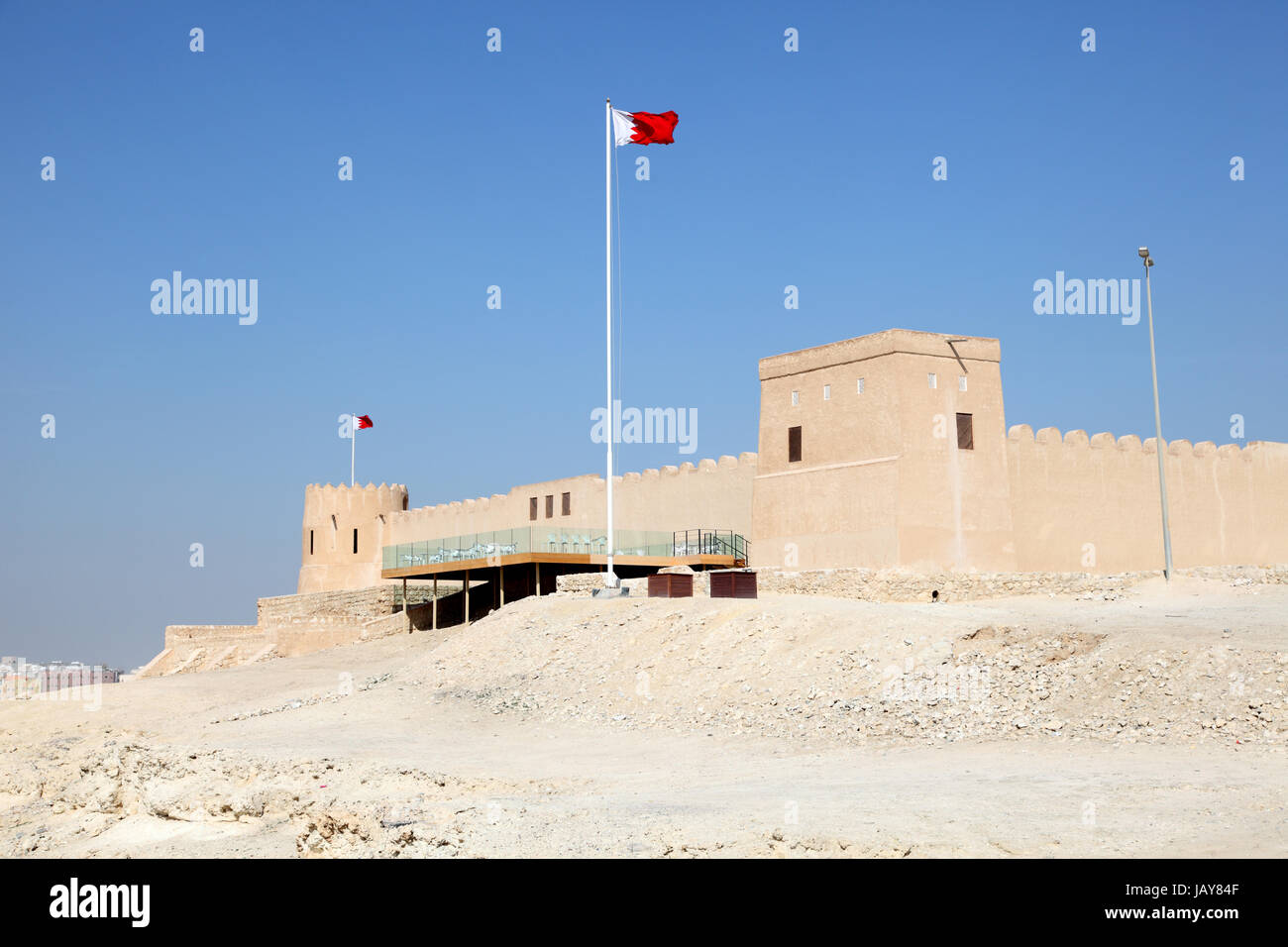 Riffa fort in Bahrain. Medio Oriente Foto Stock