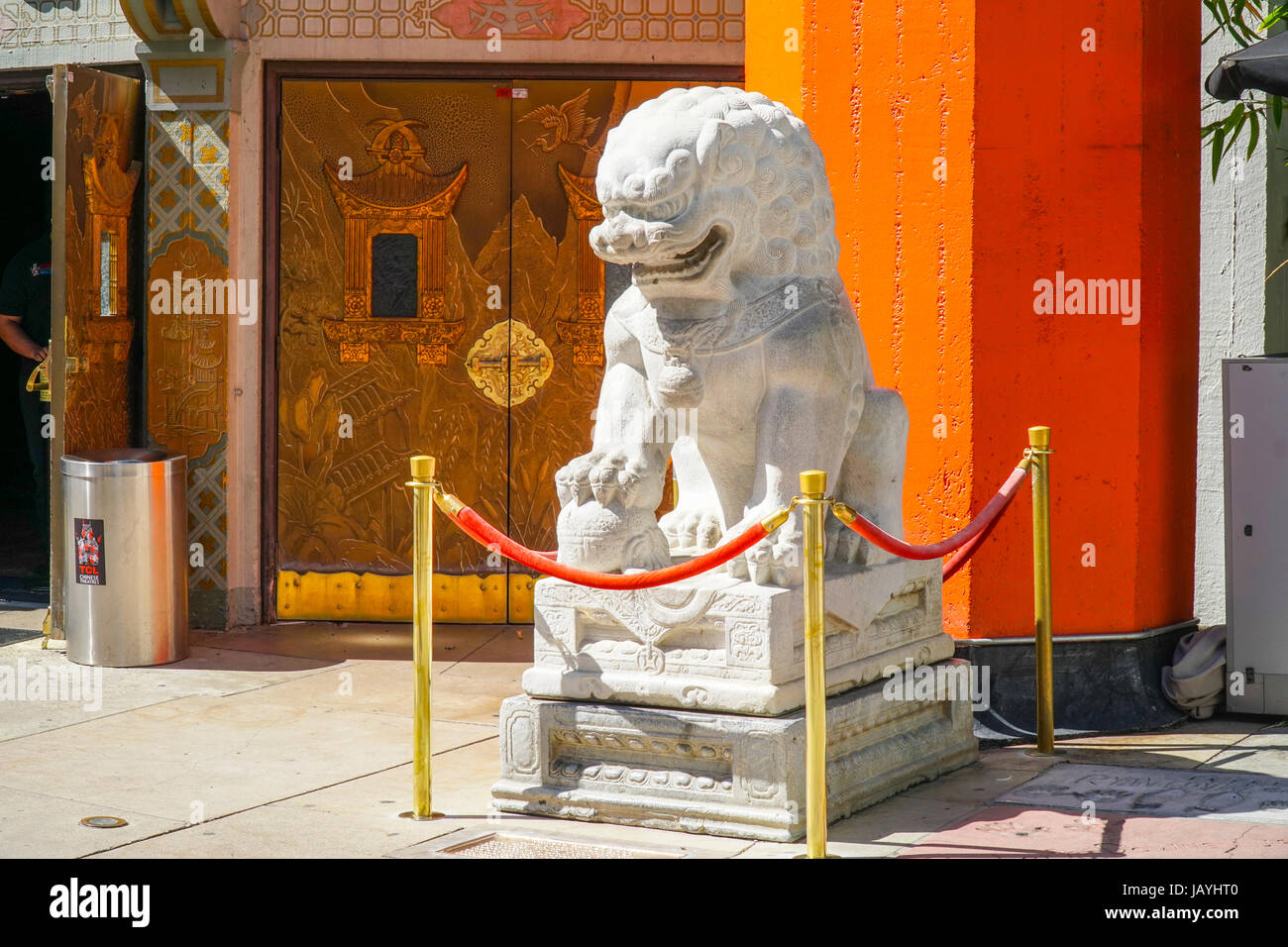 Ingresso di TCL Chinese Theatre di Hollywood - Los Angeles - California Foto Stock