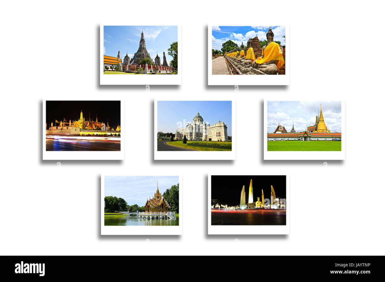 Viaggi in Thailandia il concetto di sfondo Foto Stock