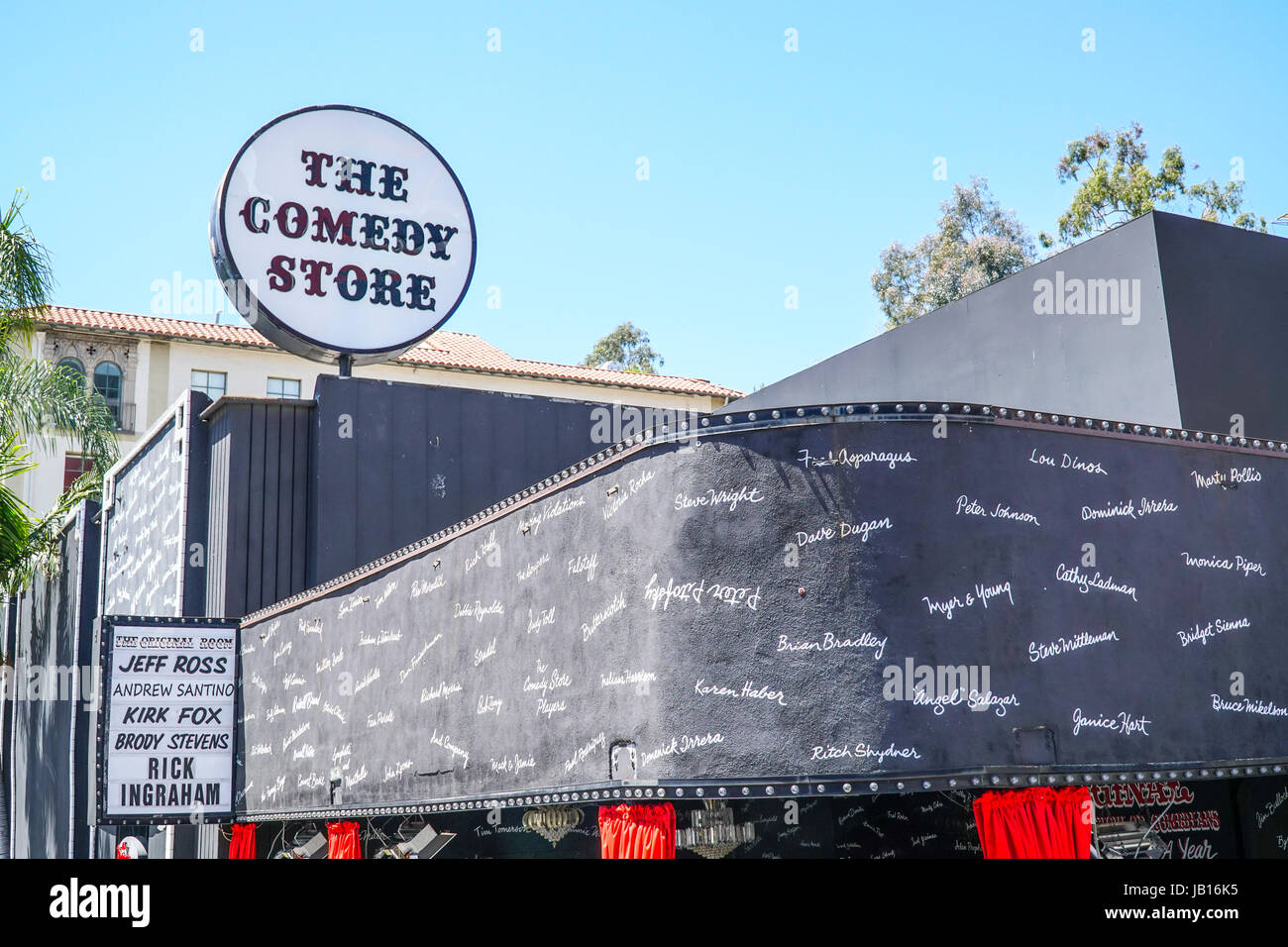 Comedy Store sulla Sunset Strip - famoso luogo di ritrovo per attori comici - LOS ANGELES - California Foto Stock