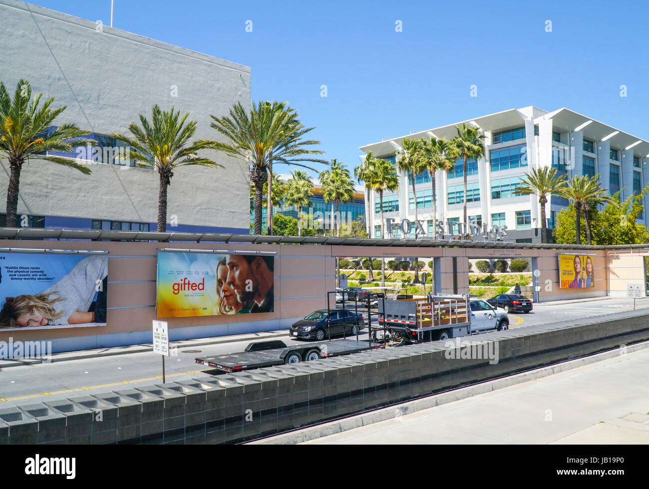 Famoso Fox Studios in Century City Los Angeles - LOS ANGELES - California Foto Stock