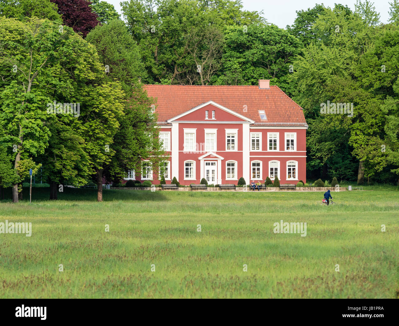 Casa Thaer, chiamato dopo Daniel Albrecht Thaer, fondatore della moderna agricoltura scienze, Celle, Germania Foto Stock