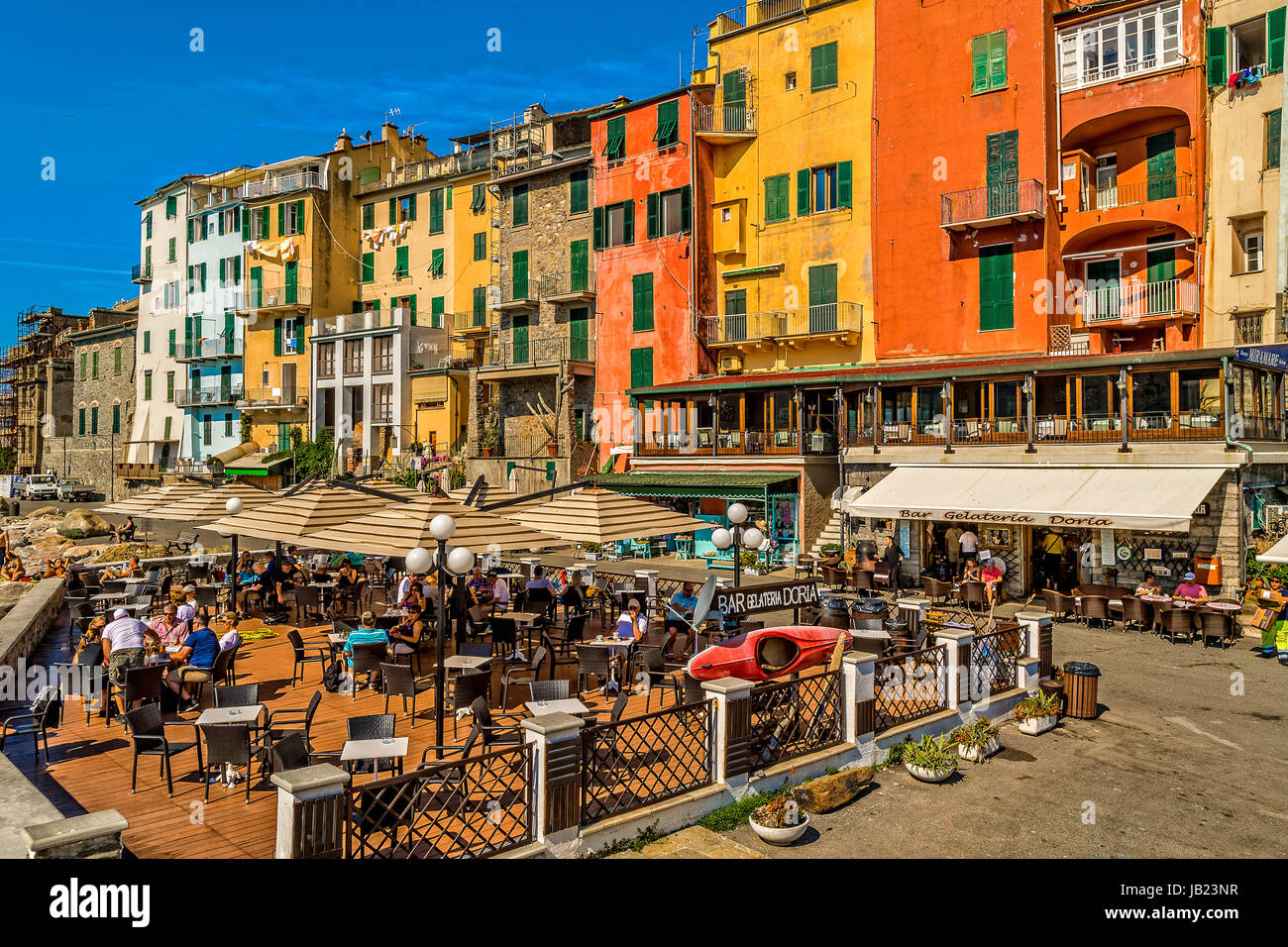 Italia Liguria Portovenere Visualizza Foto Stock