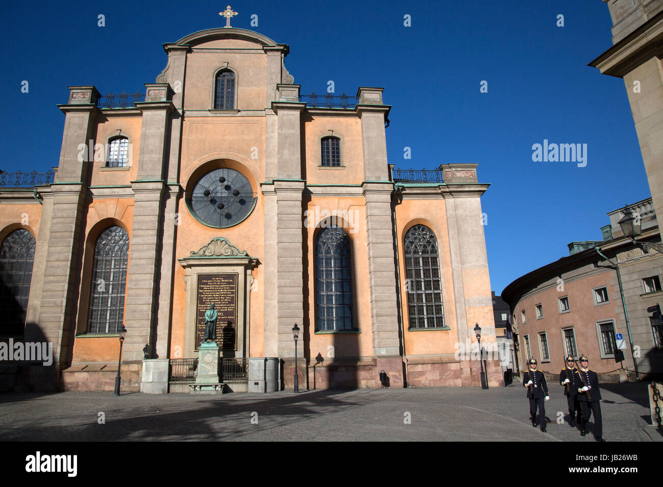 Storkyrkan la Chiesa, Gamla Stan; Stoccolma; Svezia Foto Stock