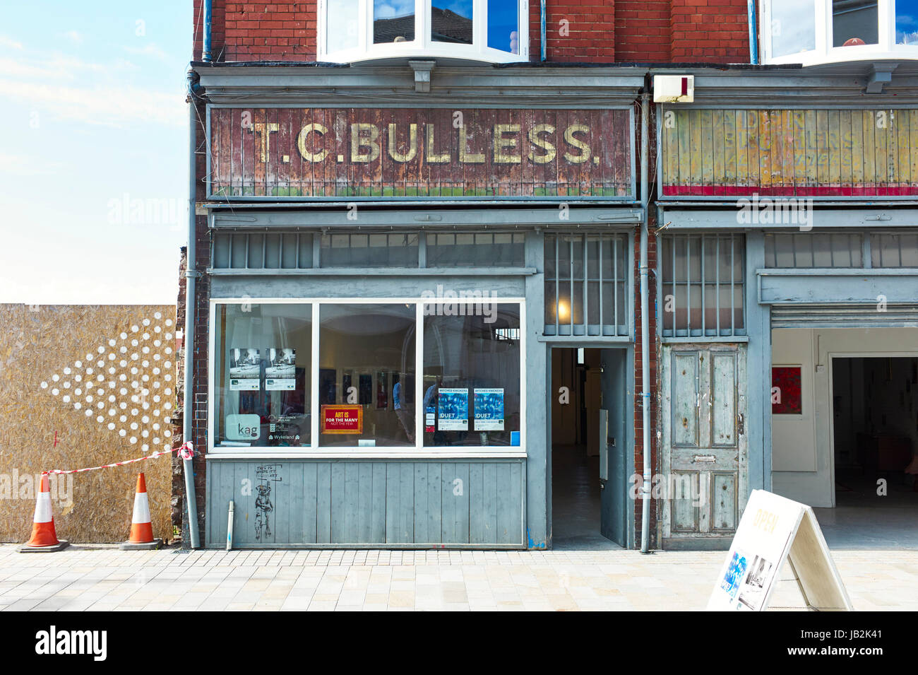 Kingston art gallery di Humber Street, Hull Foto Stock