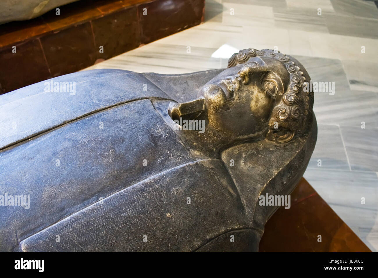 Sarcofago fenicio in Istanbul Museo Archeologico Foto Stock