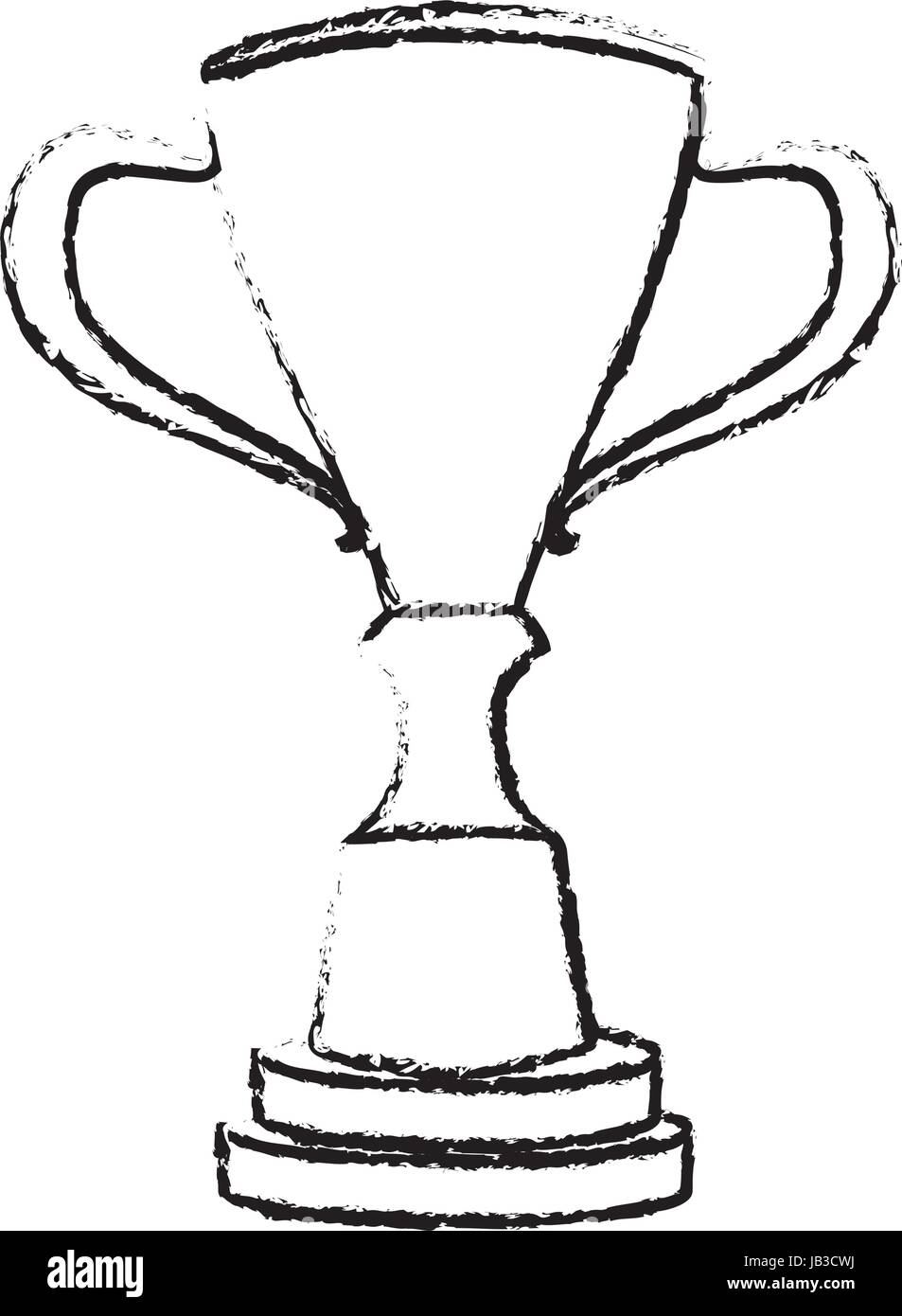 Vincitore del trofeo concorso icona premio Illustrazione Vettoriale