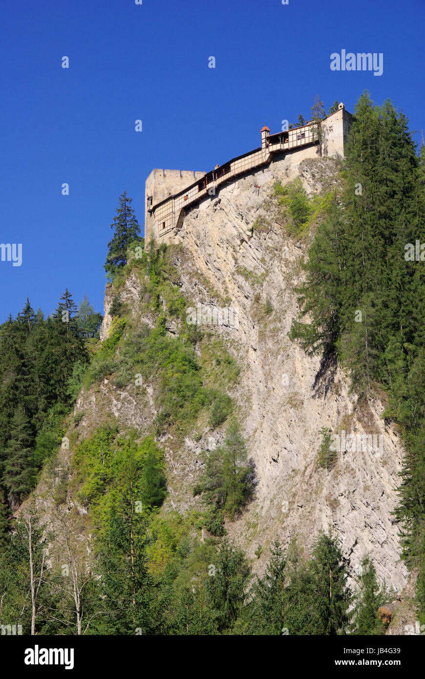 Kauns Burg Berneck - Kauns Castello Berneck 03 Foto Stock