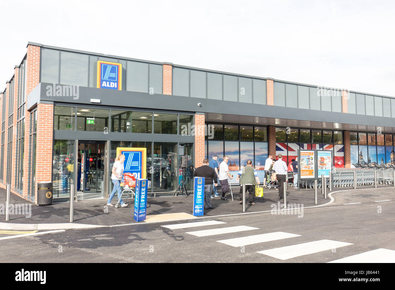 Supermercato Aldi , Aigburth Foto Stock