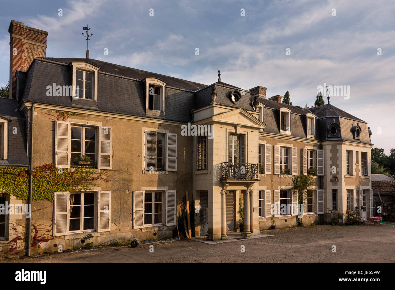 Château Nanteuil ora Chambres d'hôtes (B&B), Loir et Cher, Centre Val de Loire, Francia Foto Stock