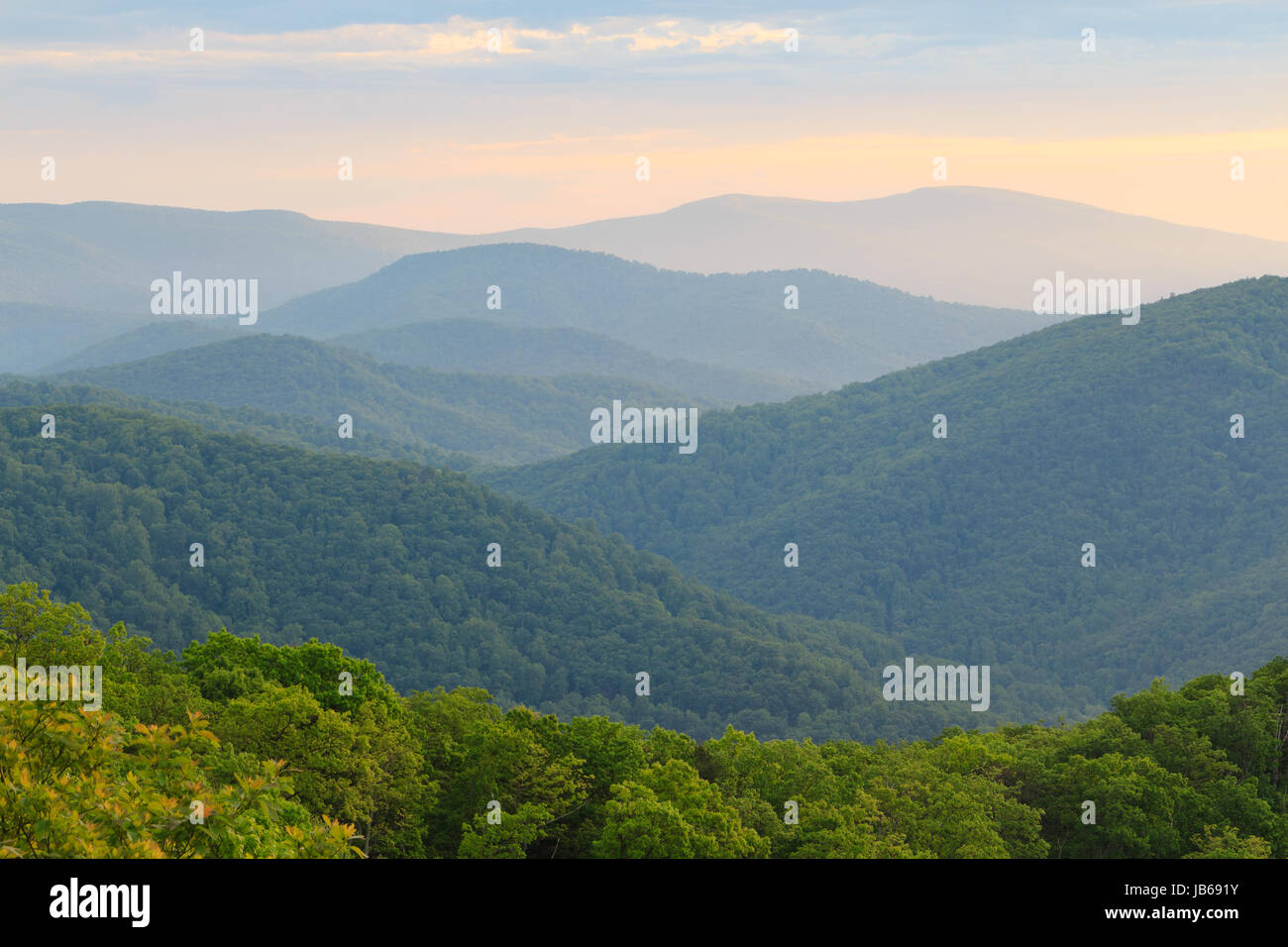 Shenandoah Valley Foto Stock