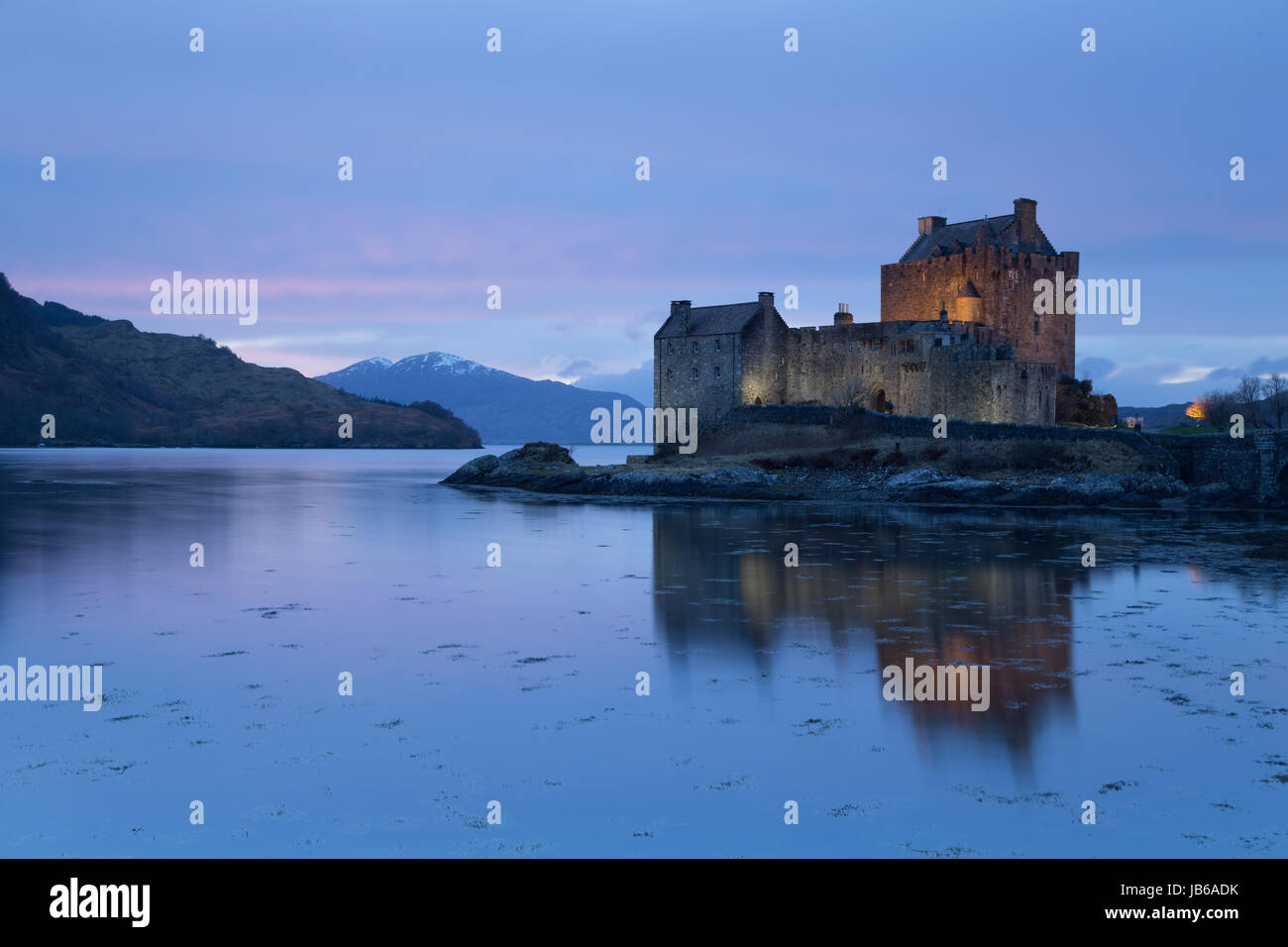 Eilean Donan Castle Foto Stock