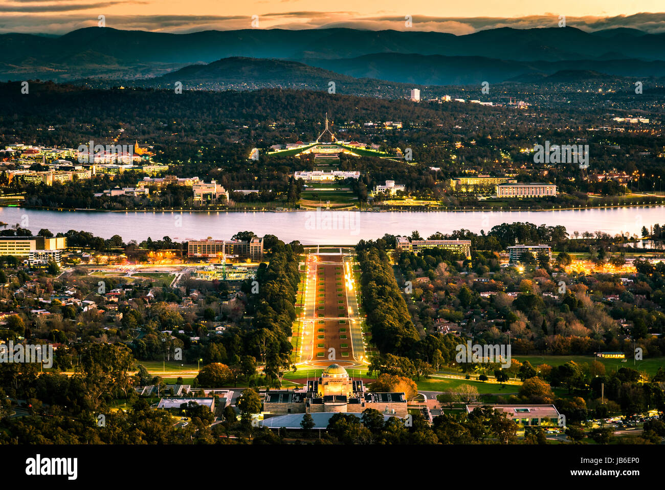 Canberra, Territorio della Capitale Australiana Foto Stock
