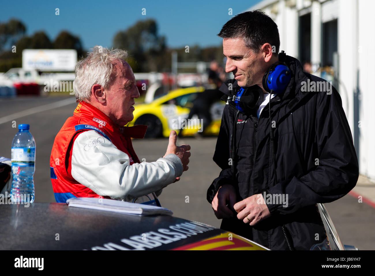 Melbourne, Australia. Decimo Giugno, 2017. La vita in pit lane durante il 2017 Shannon cittadini, Round 3 - Winton, Australia il 10 giugno 2017. Credito: Dave Hewison sport/Alamy Live News Foto Stock
