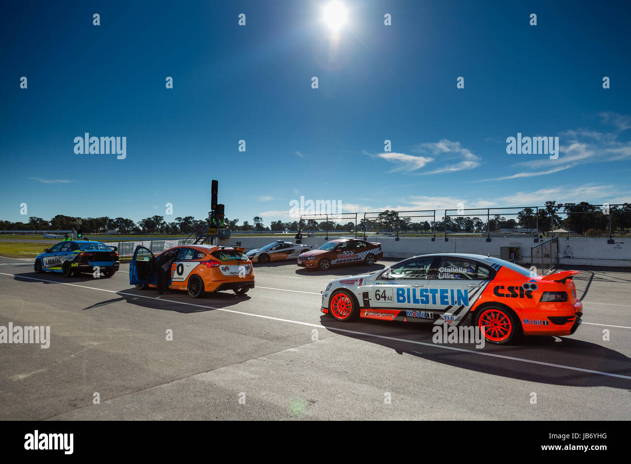 Melbourne, Australia. Decimo Giugno, 2017. La vita in pit lane durante il 2017 Shannon cittadini, Round 3 - Winton, Australia il 10 giugno 2017. Credito: Dave Hewison sport/Alamy Live News Foto Stock