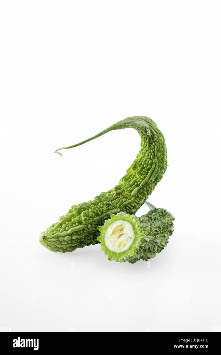 Karela, gourd Amaro ,vegetale Foto Stock