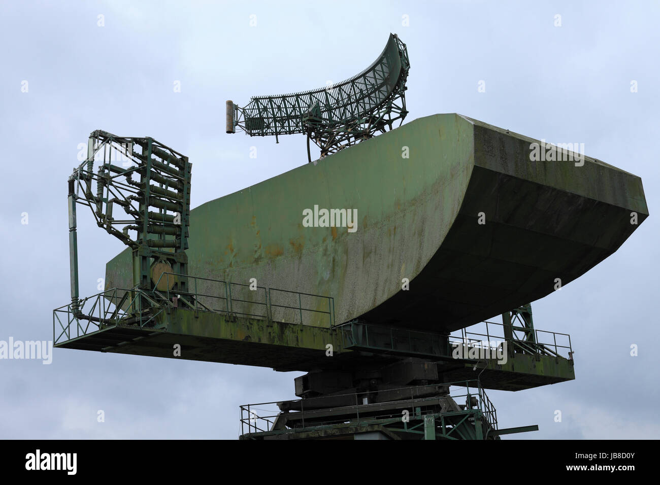 Il radar a RAF Neathishead. Foto Stock