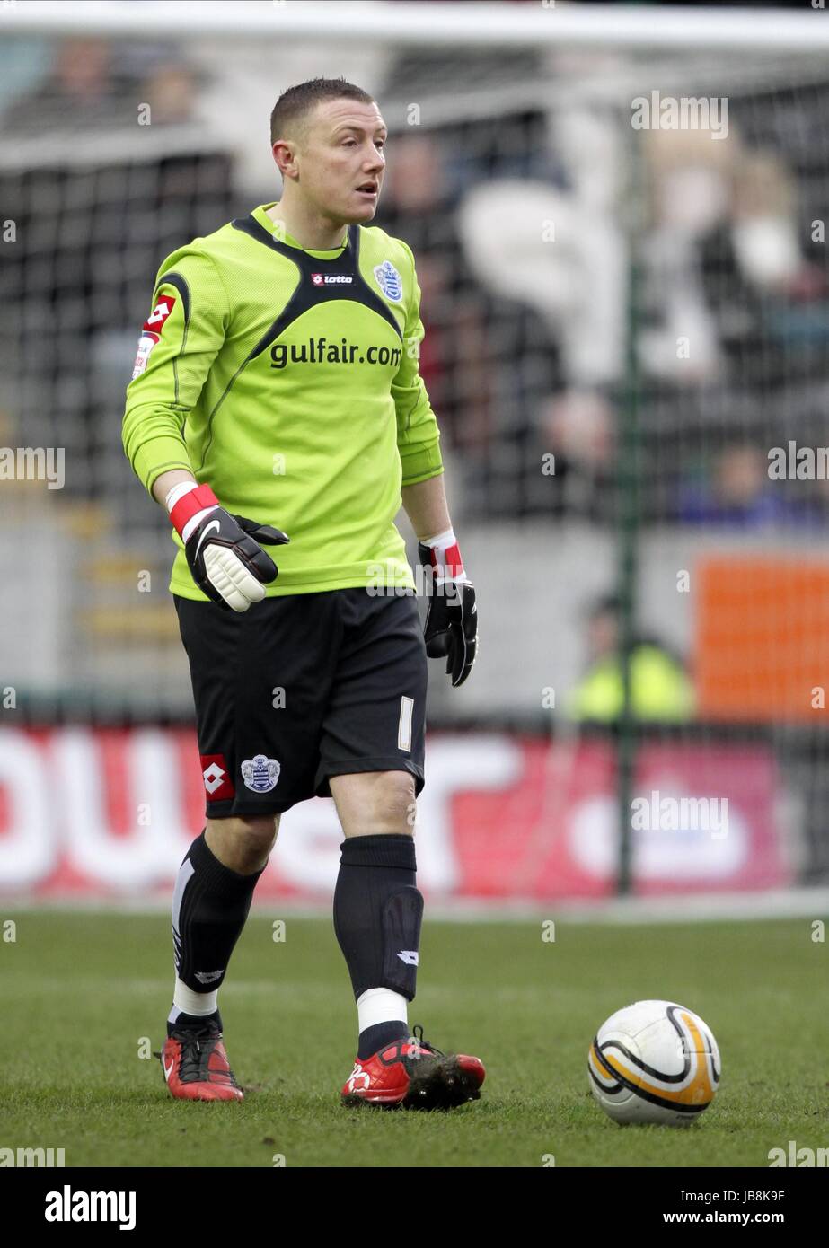 PADDY KENNY Queens Park Rangers FC Queens Park Rangers FC KC Stadium Hull Inghilterra 29 Gennaio 2011 Foto Stock