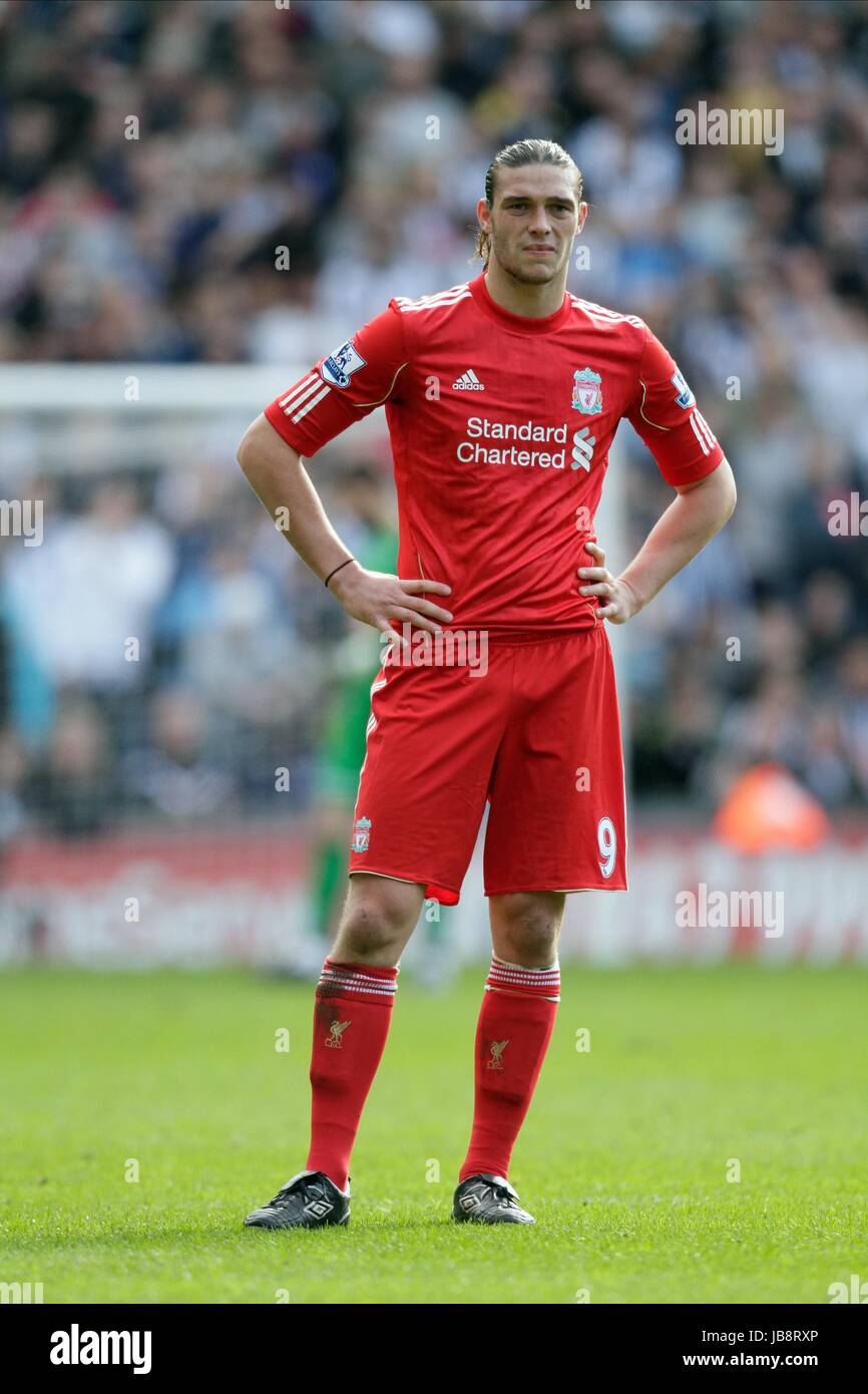 ANDY CARROLL West Bromwich Albion V LIVERPO THE HAWTHORNS West Bromwich Inghilterra 02 aprile 2011 Foto Stock