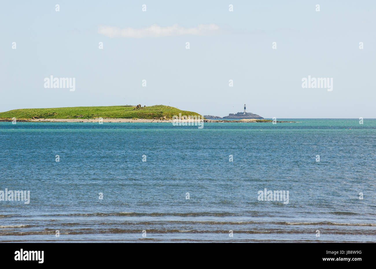 Piccola isola di Skerries città, regione settentrionale della contea di Dublino, Irlanda Foto Stock