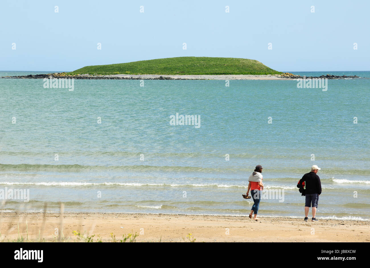 Piccola isola di Skerries città, regione settentrionale della contea di Dublino, Irlanda Foto Stock