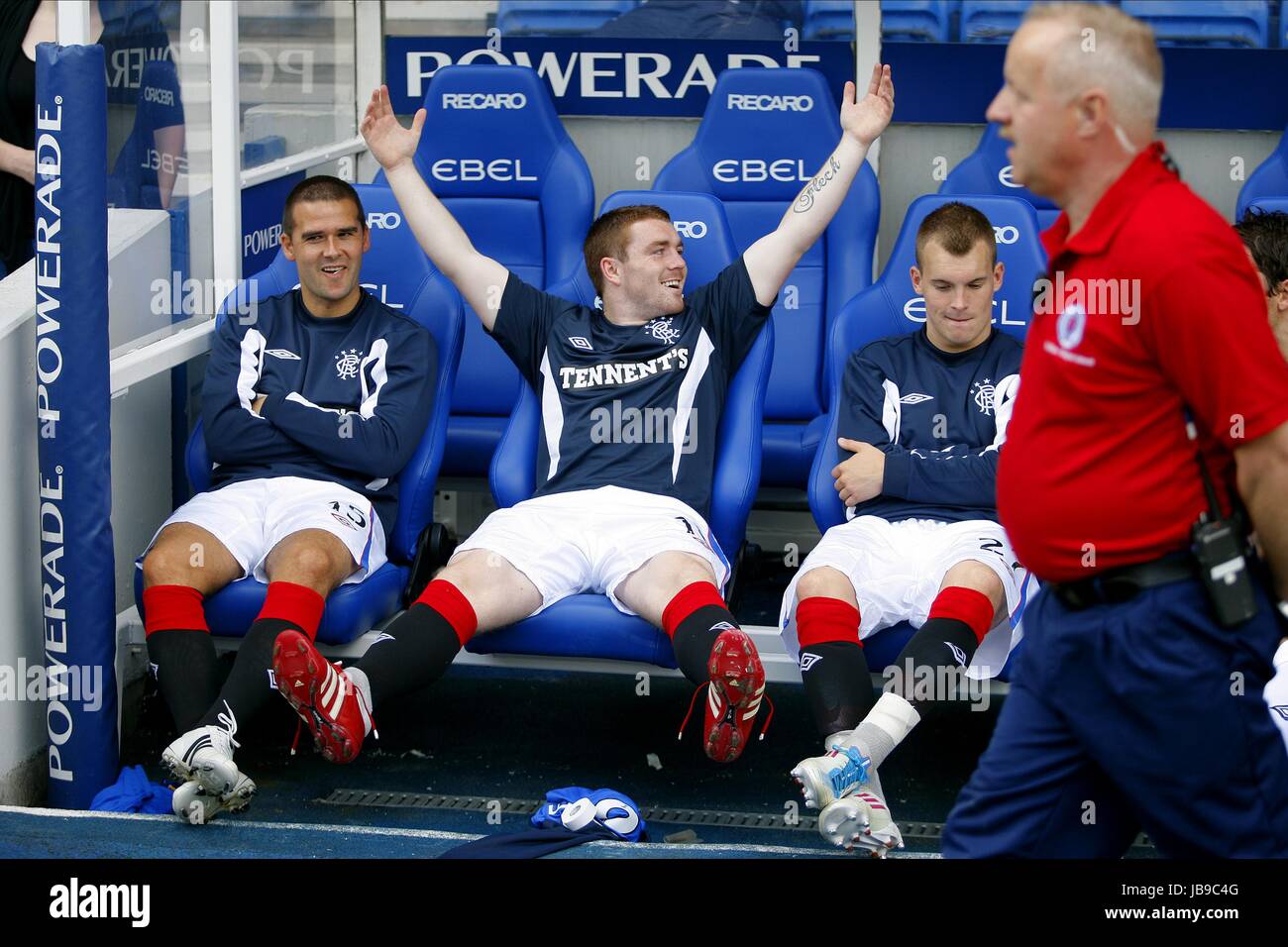 JOHN FLECK Glasgow Rangers FC Glasgow Rangers FC IBROX GLASGOW Scozia 23 Luglio 2011 Foto Stock