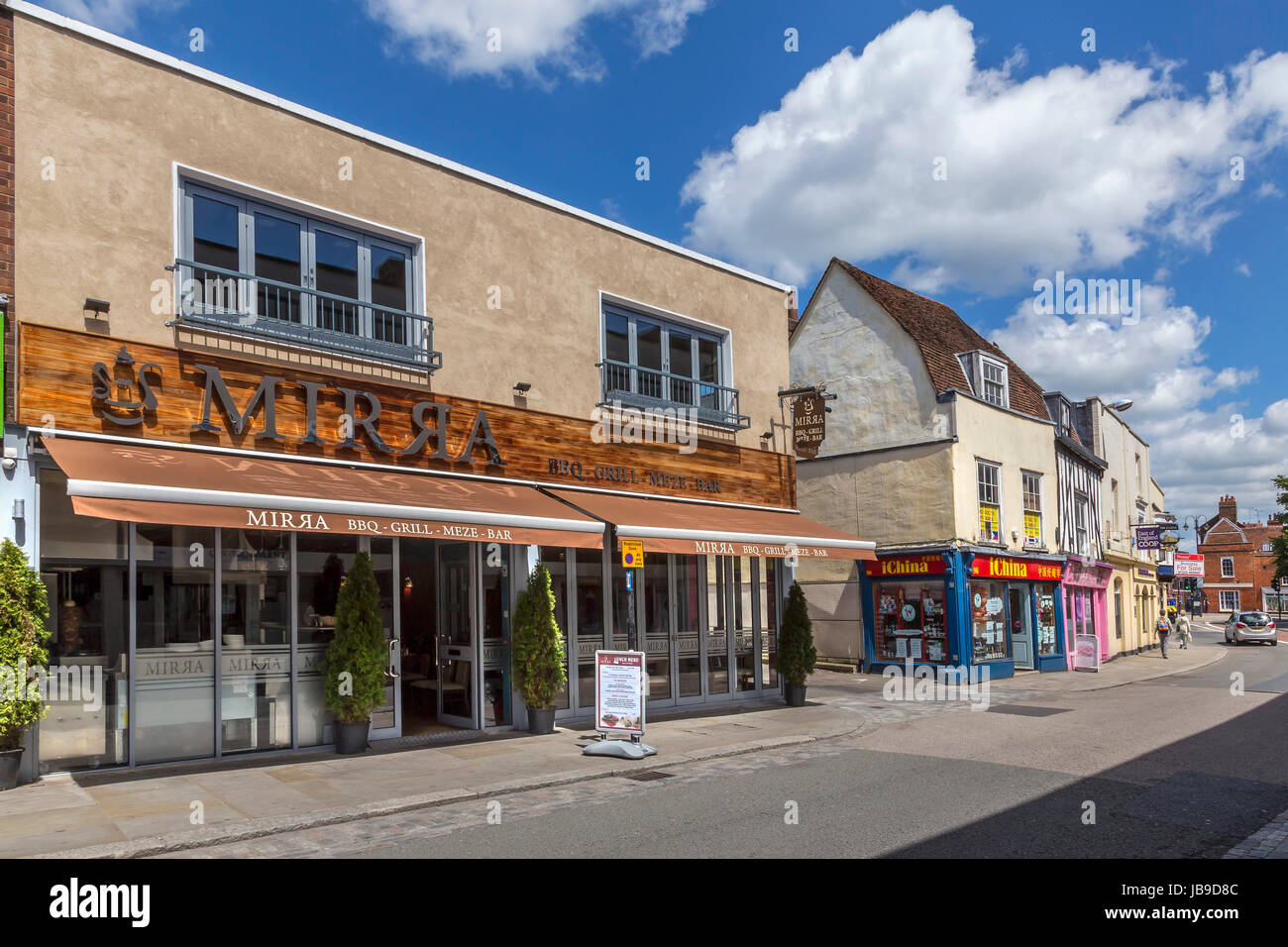 COLCHESTER Town Center. La piu' antica citta' Brittanica registrata Foto Stock